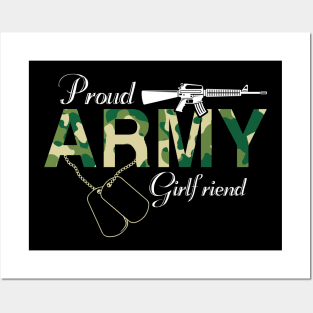 Proud Army Girlfriend Posters and Art